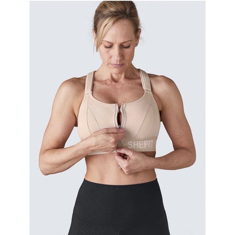 SHEFIT ULTIMATE Sandstorm™ Sports Bra Size 4Luxe Support Comfort +Washbag - Picture 3 of 10